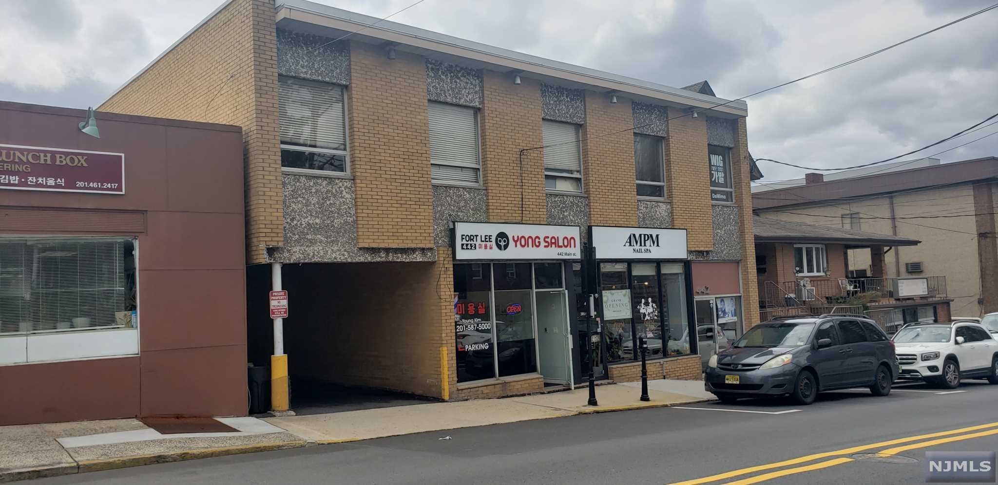 MLS Number 22013960 - Commercial Property for $ 2,500, - 442 Main  Street, Fort Lee, NJ - New Jersey Multiple Listing Service